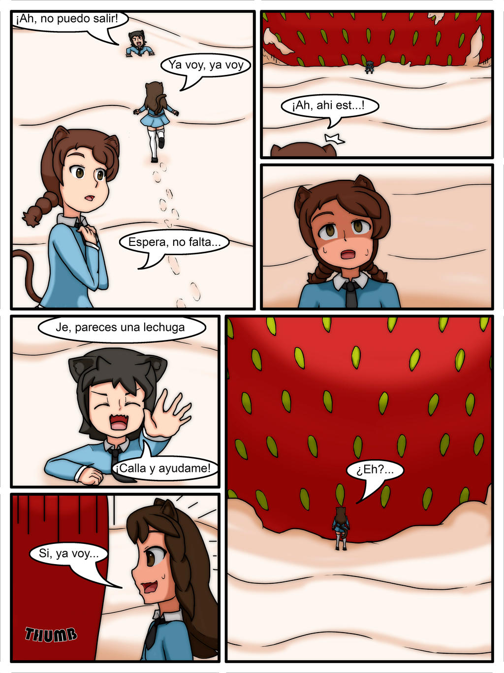 Hermanas Neko: Strawberry Dessert page 8 full