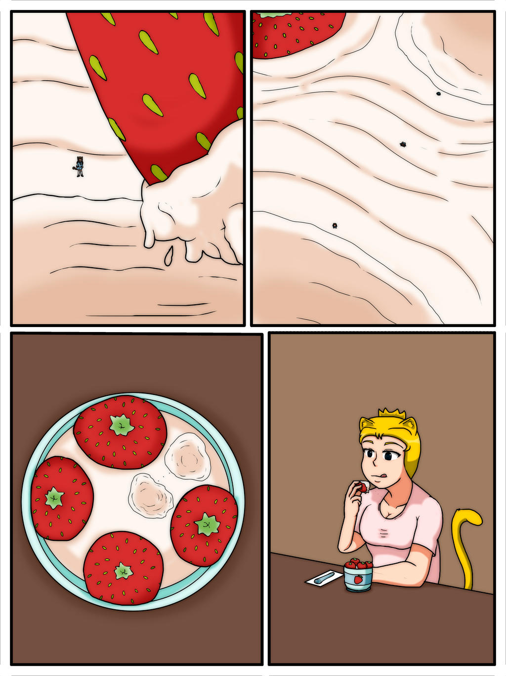 Hermanas Neko: Strawberry Dessert page 9 full