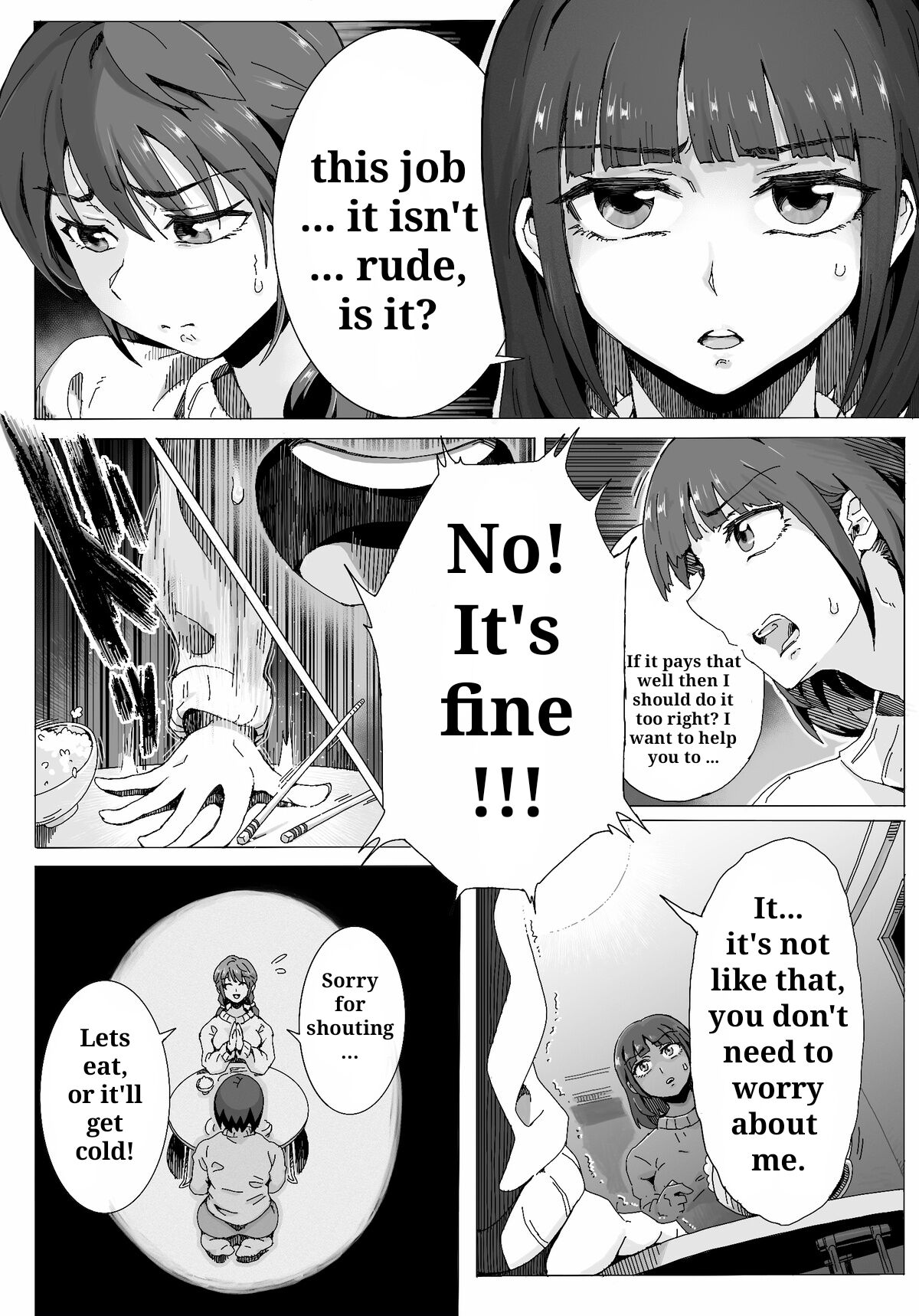 Naraku ni Ochita Shimai-tachi page 7 full