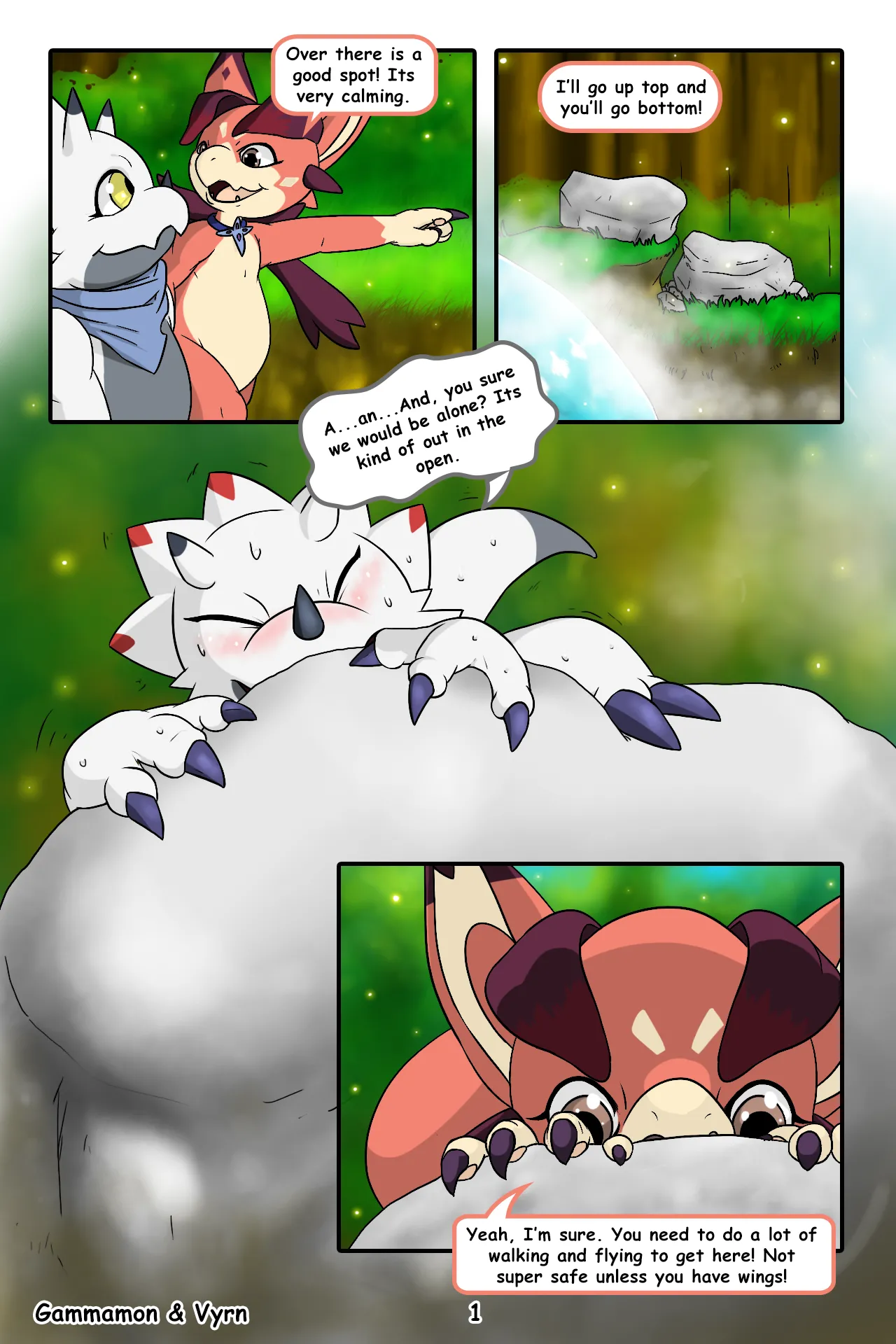 Gammamon & Vyrn page 1 full
