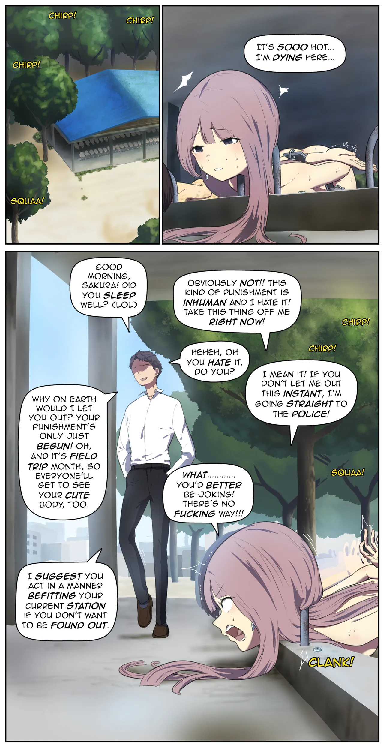 A life in the barn as punishment for a delinquent girl who has been spoiled until now page 5 full