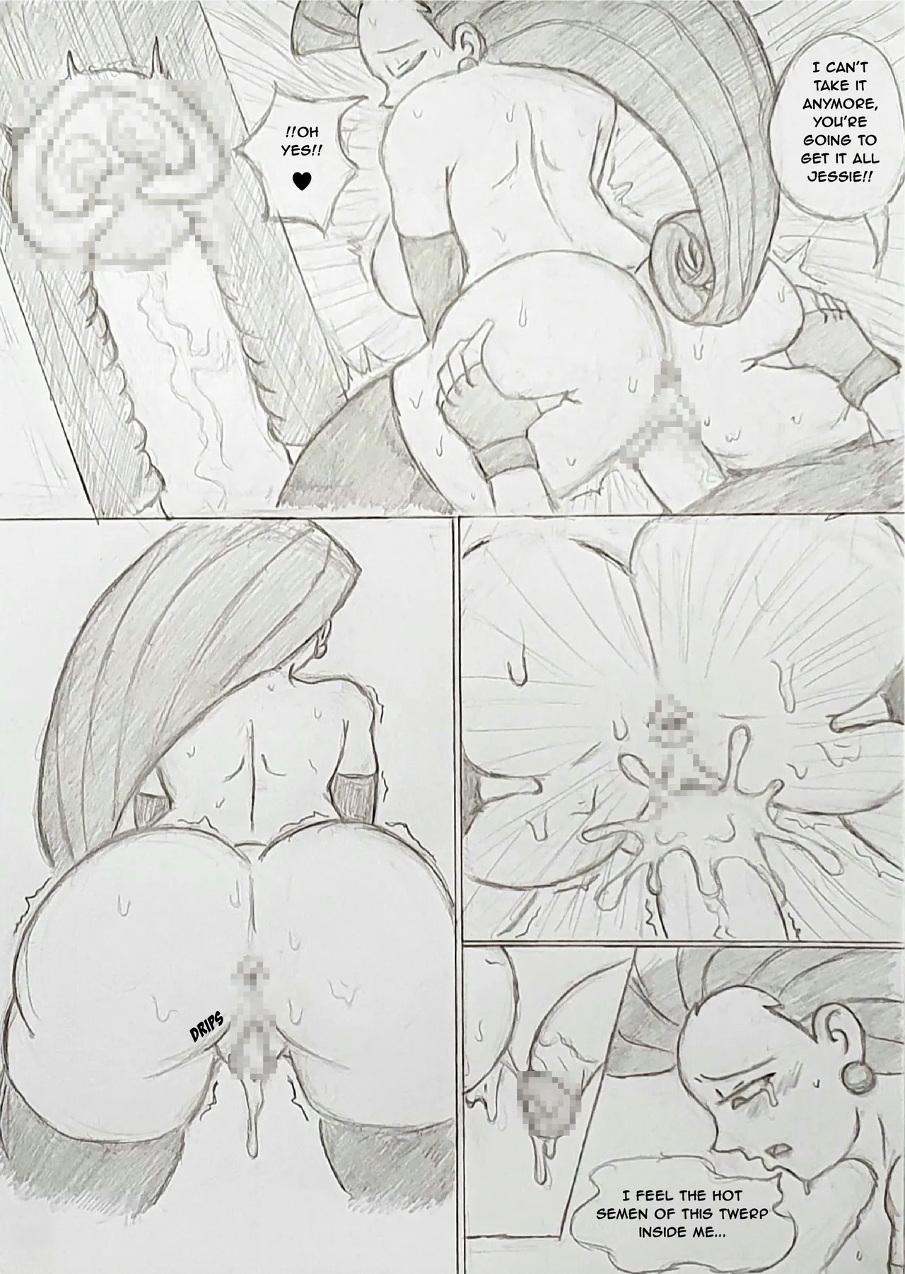 Pokemon: Jessie x Ash page 10 full