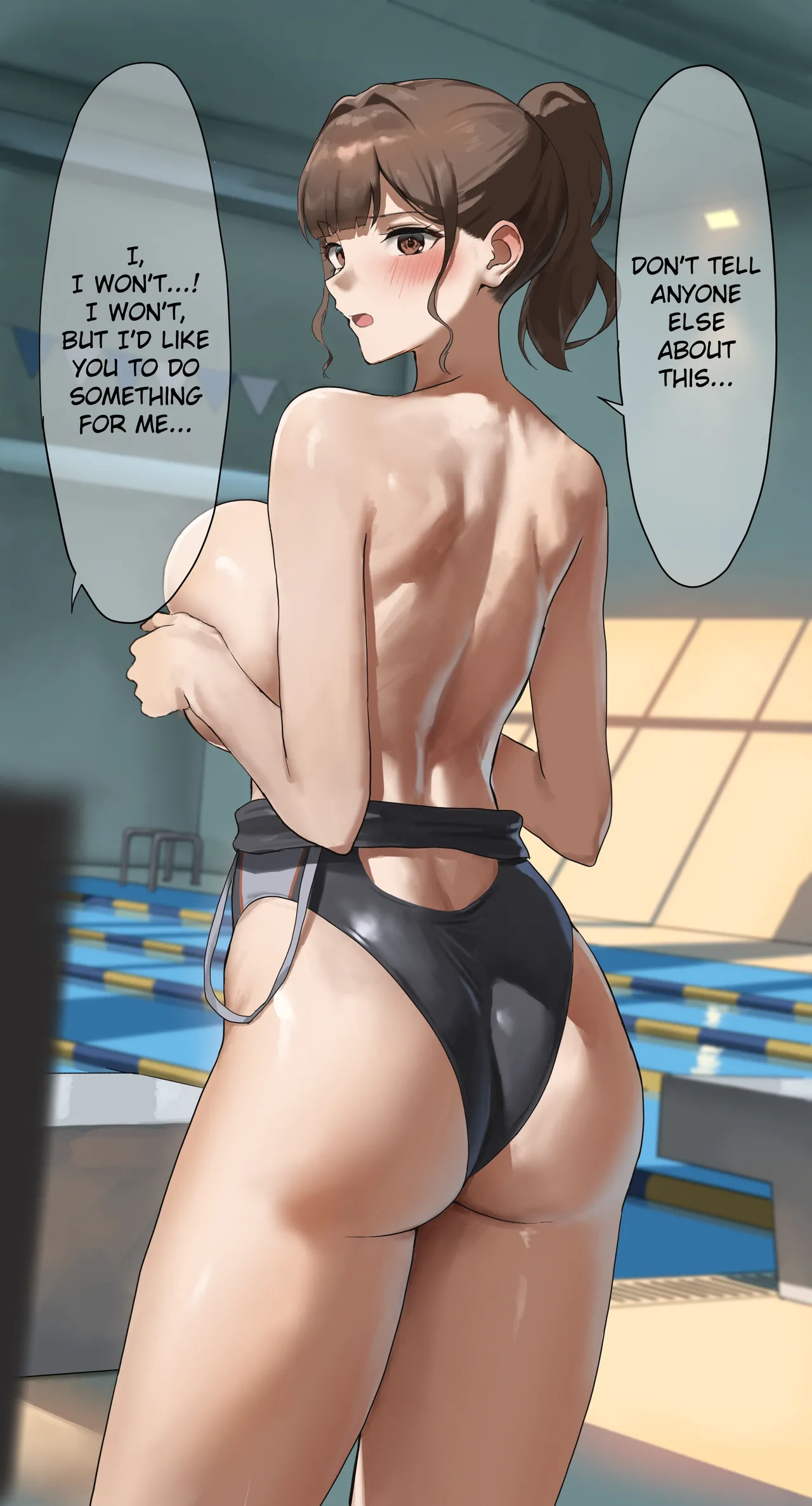 Paizuri Shite Kureru Suieibu Komon no Sensei | The Swimming Club Coach Gives Me A Titfuck page 6 full