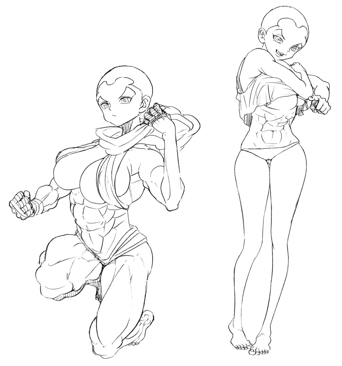 Unagi  Jack Hanma 2 turned into a woman page 7 full