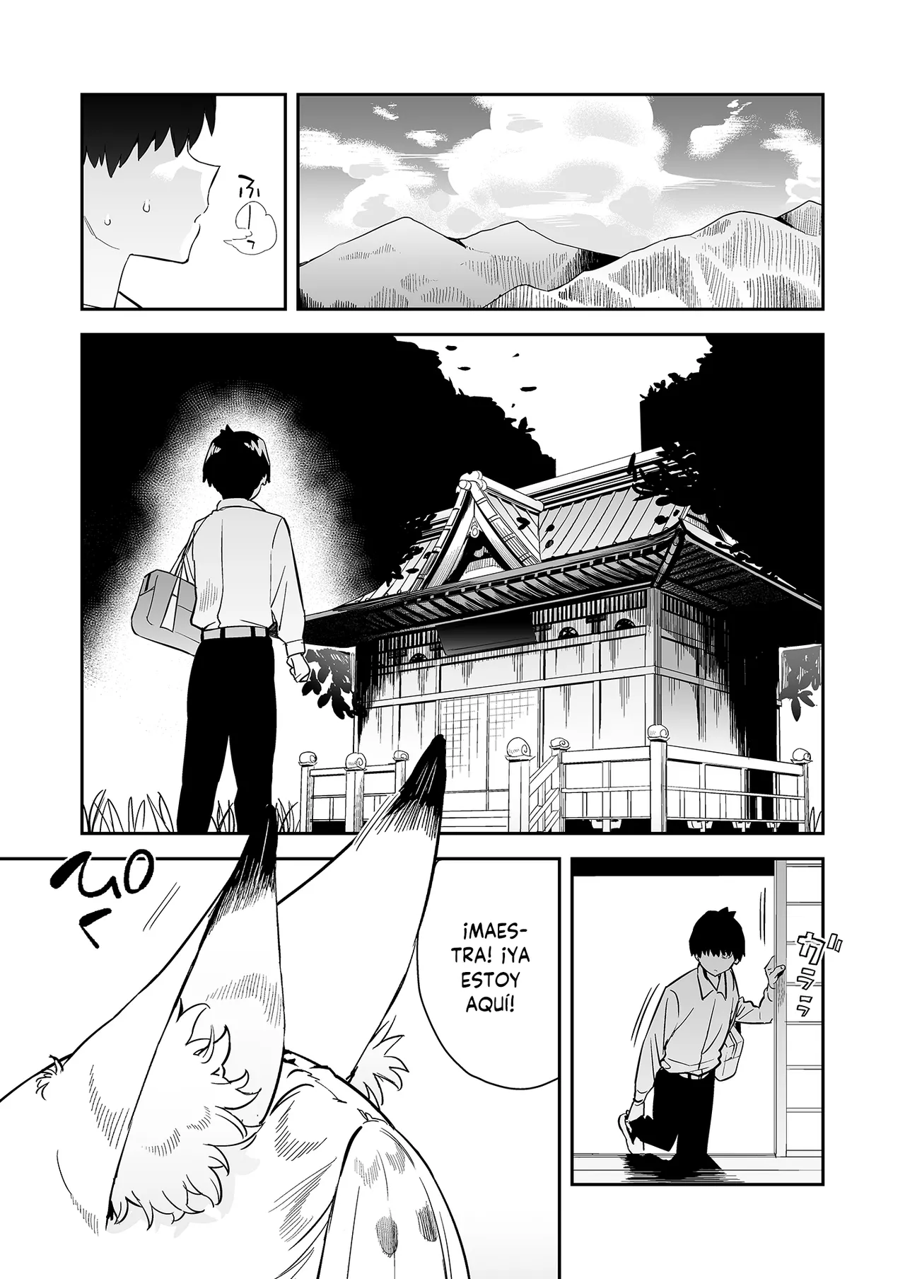 Hatsujouki no Shishou ga "Kuru na" to Itta no ni | A Pesar de Que mi Maestra en Celo me Dijo "No Vengas" page 2 full