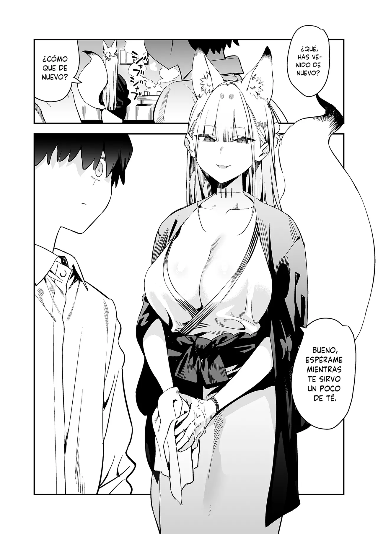 Hatsujouki no Shishou ga "Kuru na" to Itta no ni | A Pesar de Que mi Maestra en Celo me Dijo "No Vengas" page 3 full