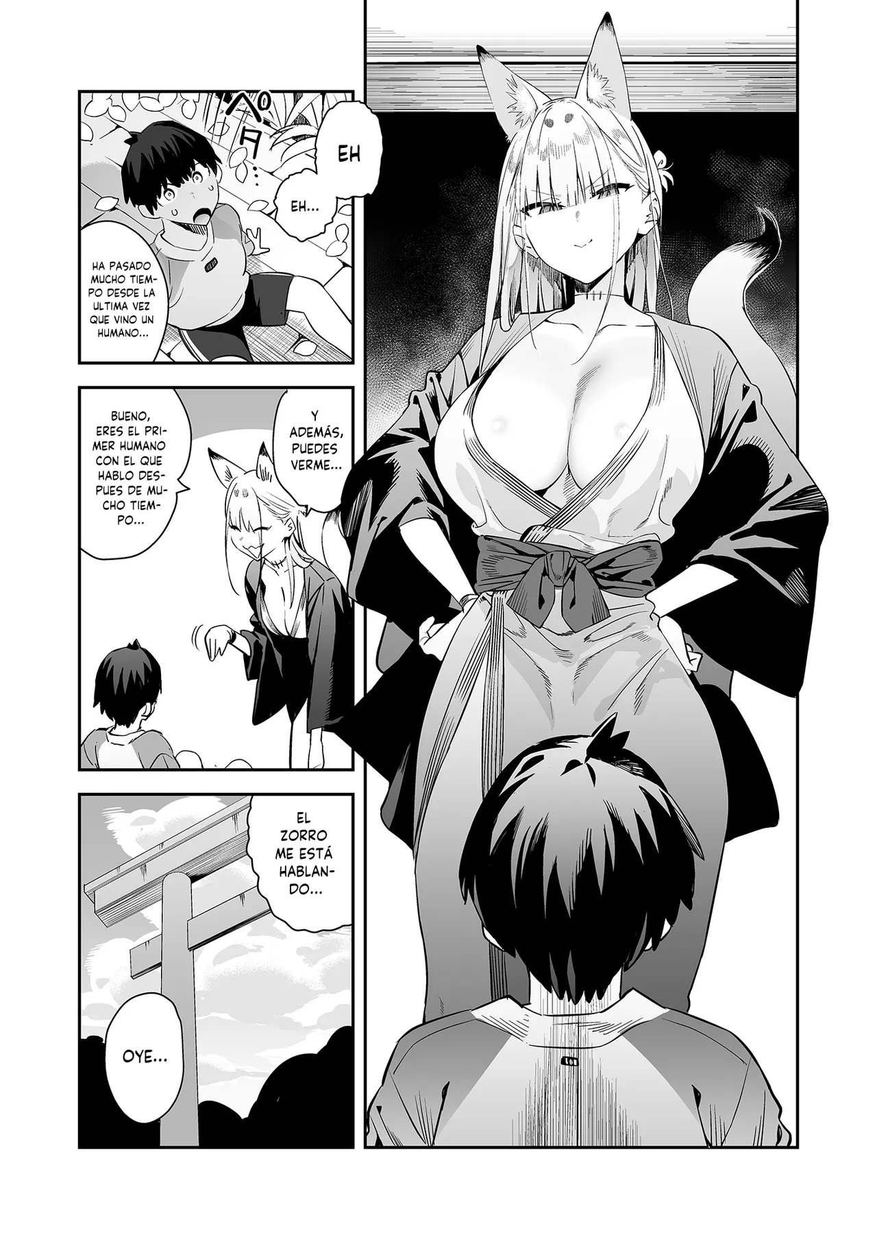 Hatsujouki no Shishou ga "Kuru na" to Itta no ni | A Pesar de Que mi Maestra en Celo me Dijo "No Vengas" page 6 full