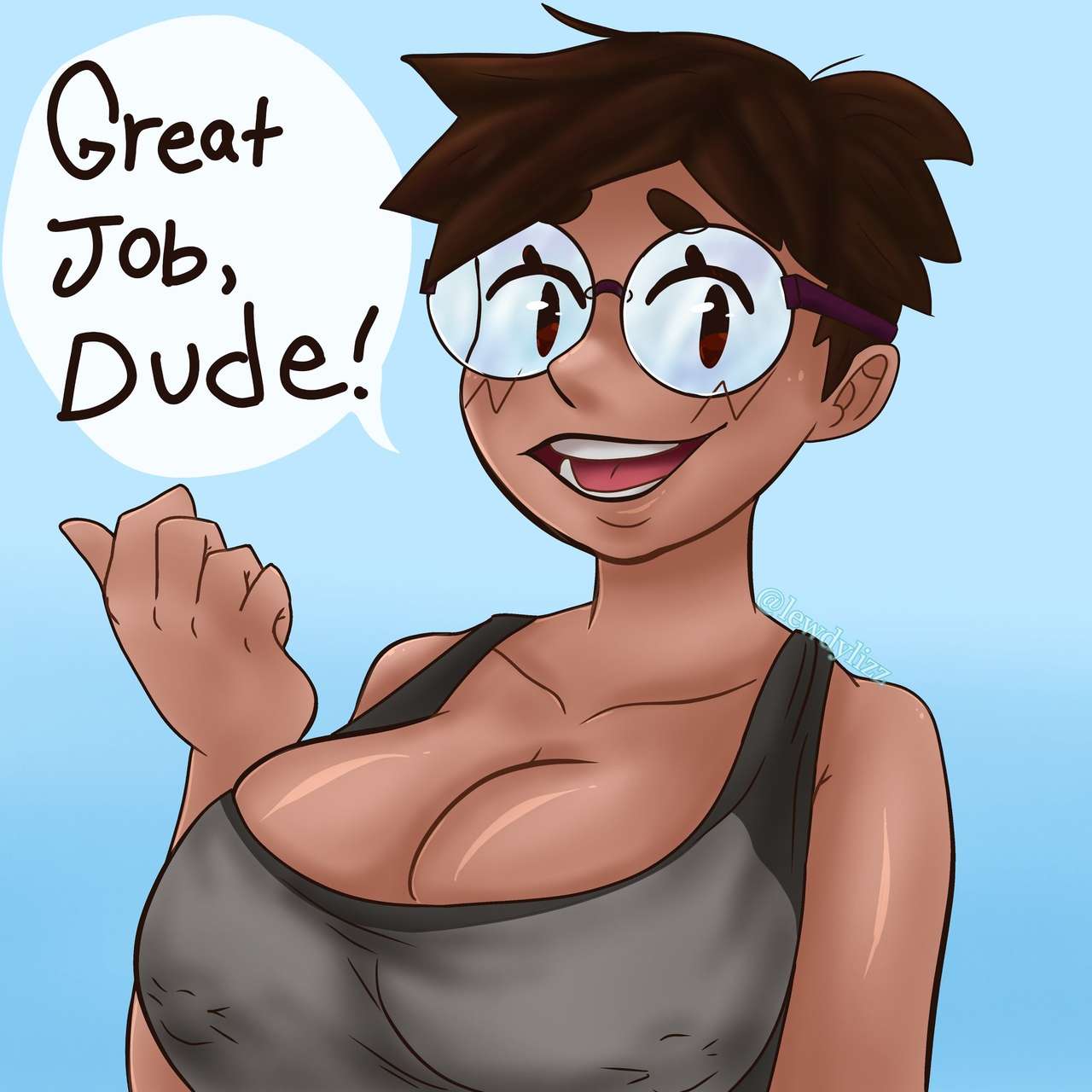 Anya - THICC Tomboy Childhood Friend page 5 full