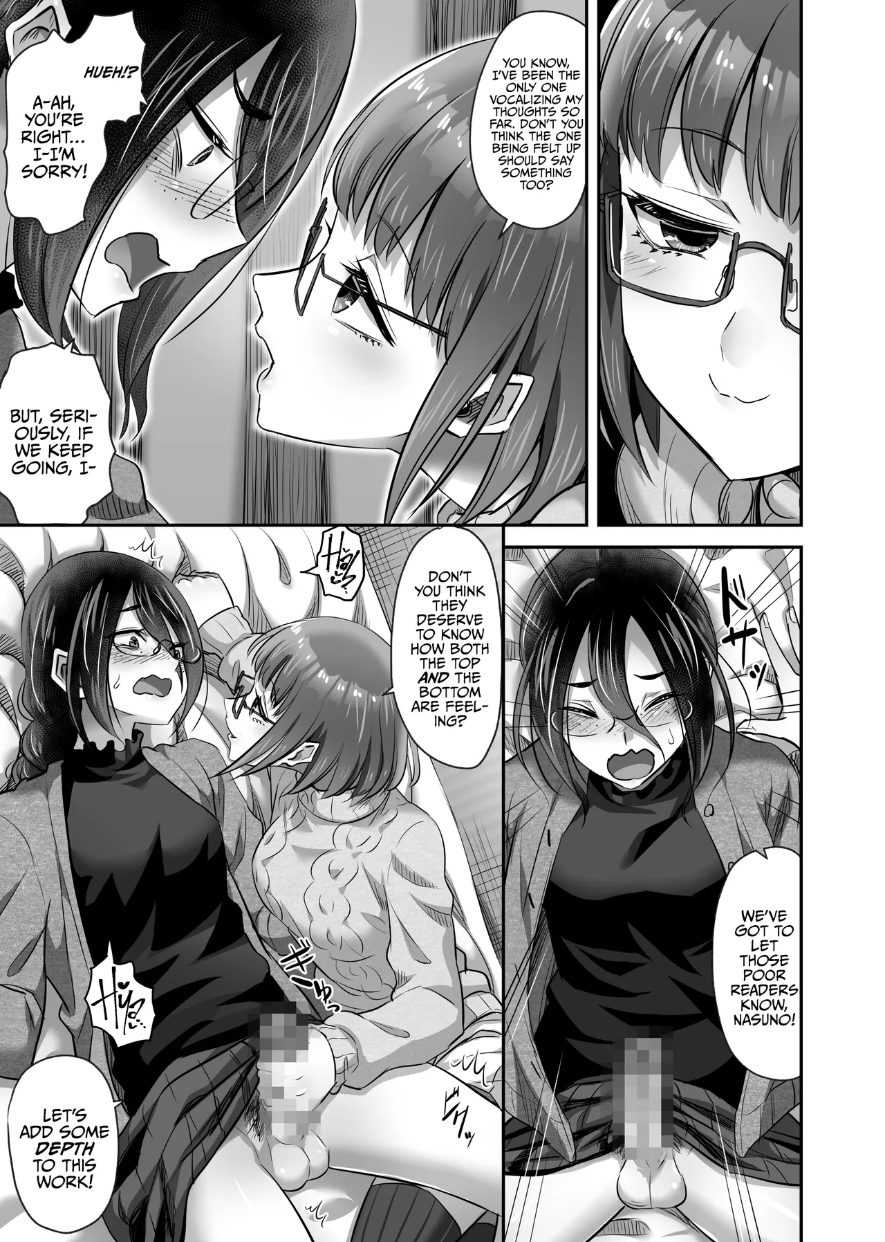The Day My Nerdy Friend Suddenly Grew A Penis! page 8 full