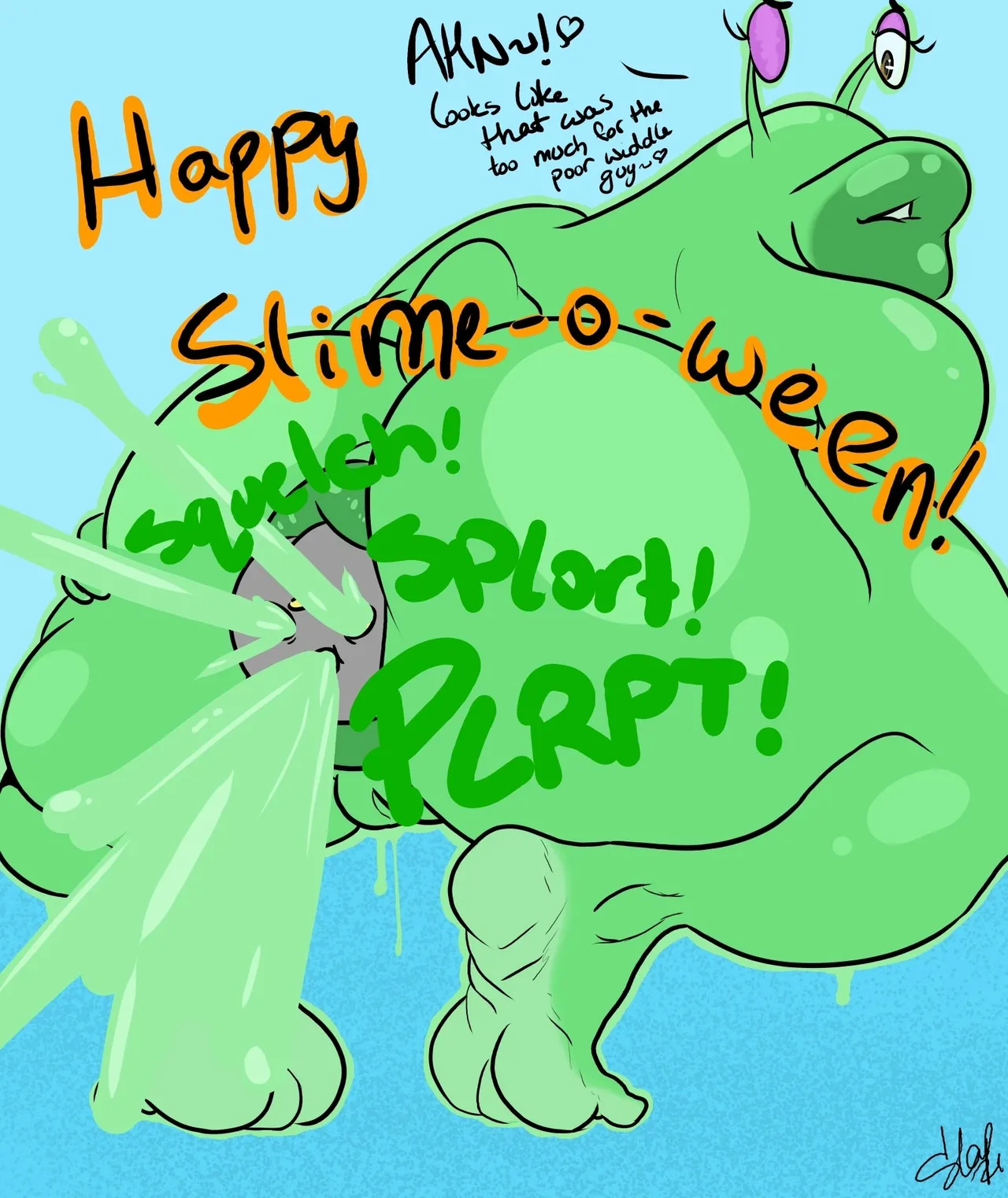 Daphne's Little Pumpkin Friend + Extras page 8 full