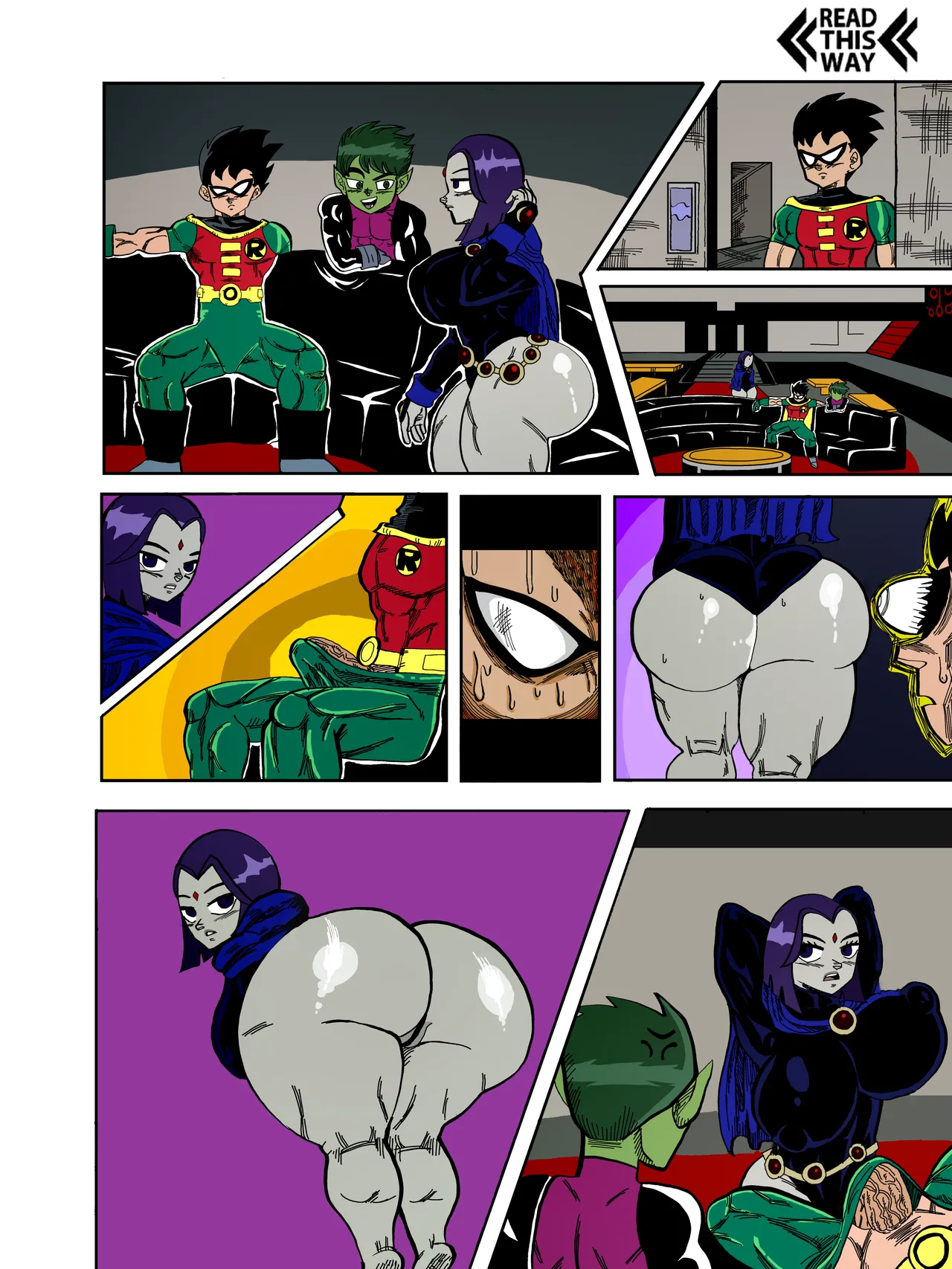 Teen Titans Relief page 1 full