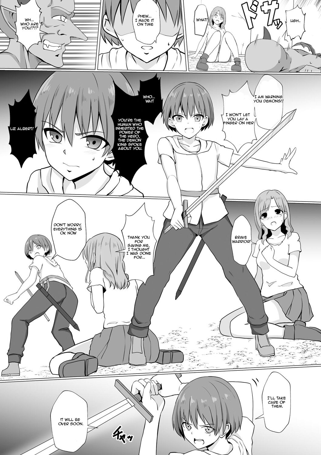 Inma Shouki Reina Ch. 1 | Succubus princess Reina page 5 full