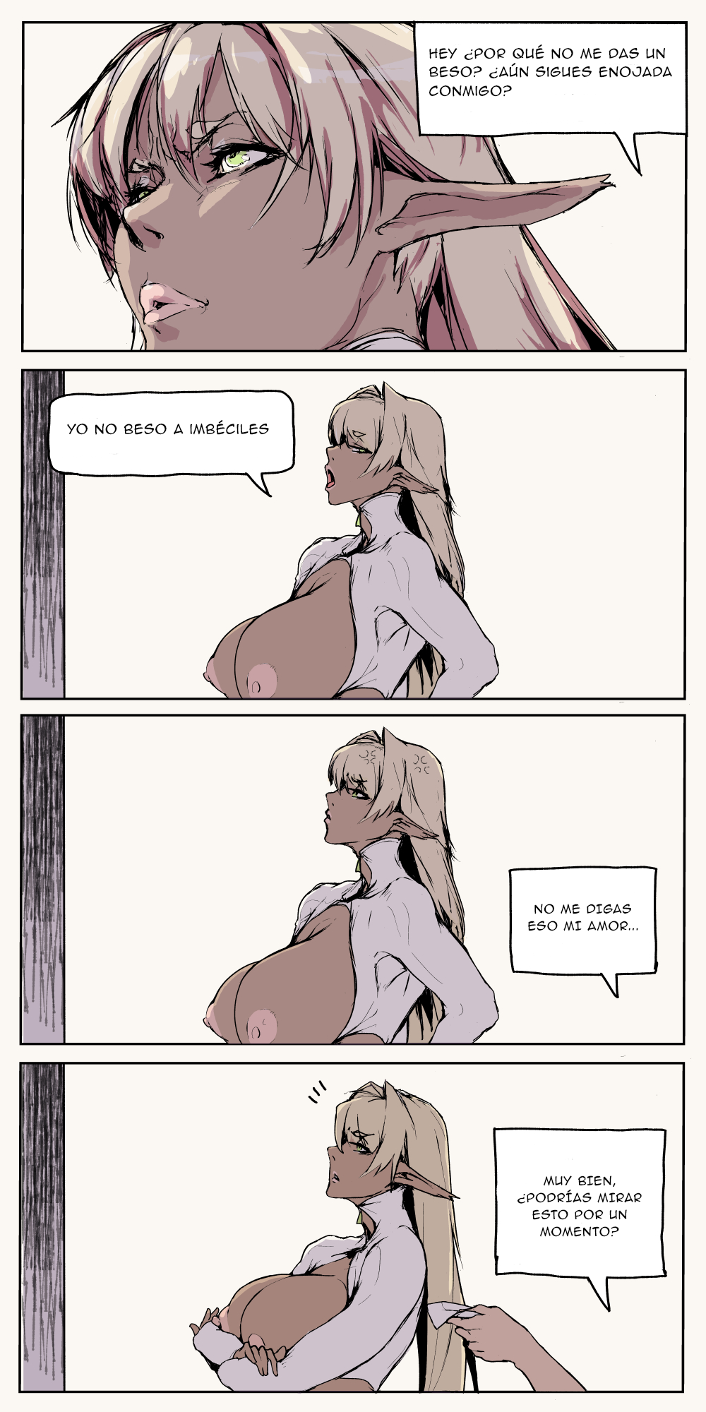 High Noon with the Dark Elf page 8 full