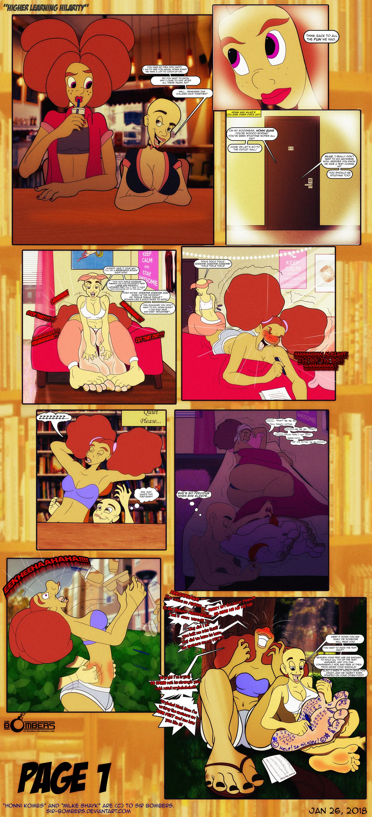 Honni Kombs - Higher Learning Hilarity page 2 full