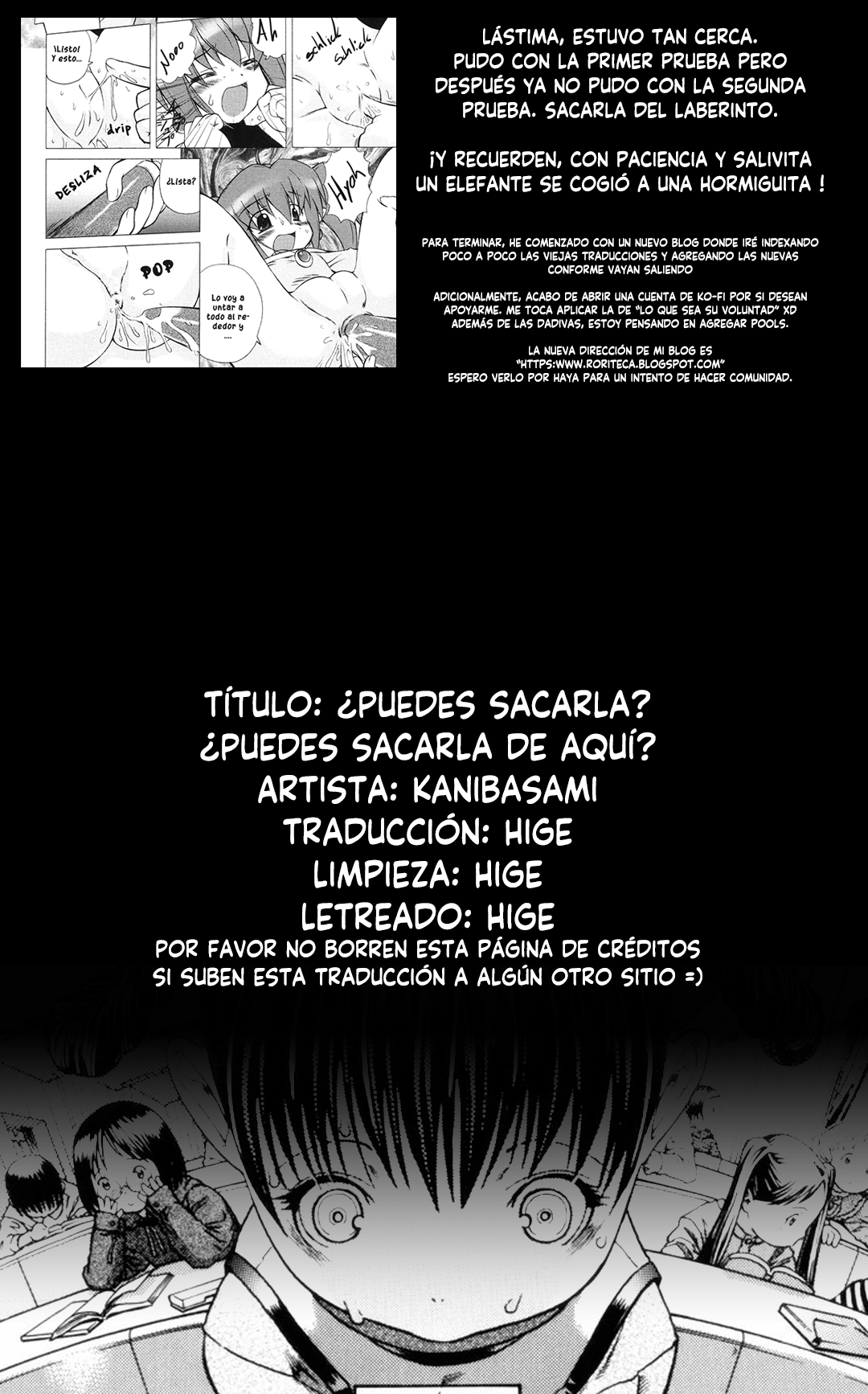Nuku ka Nukeru ka | ¿Puedes sacarla? ¿Puedes sacarla de aquí? page 9 full