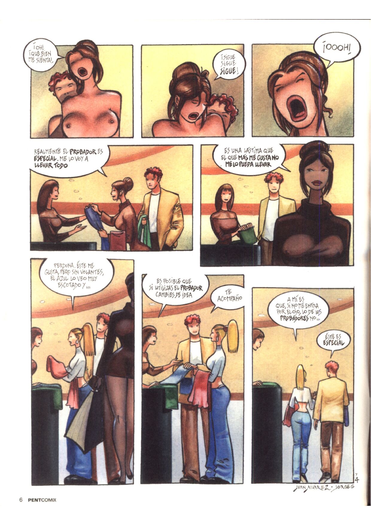 Penthouse Comix #87 page 6 full