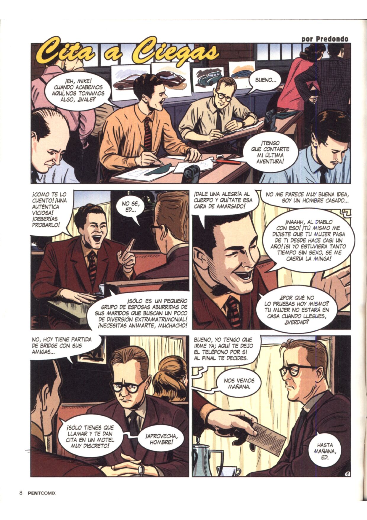 Penthouse Comix #87 page 8 full