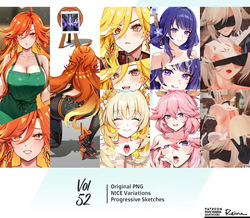 FoxyReine Illustration Rewards Vol.52