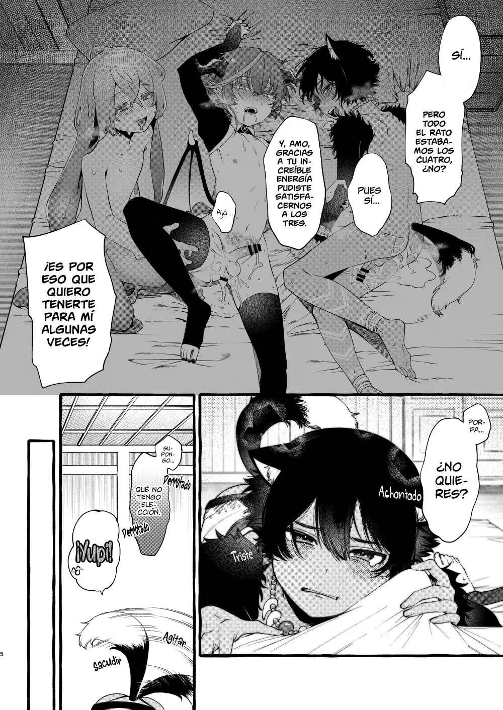 Kemomimi Shota to Futarikiri ni Natta node | Un día a solas con un niño bestia page 4 full