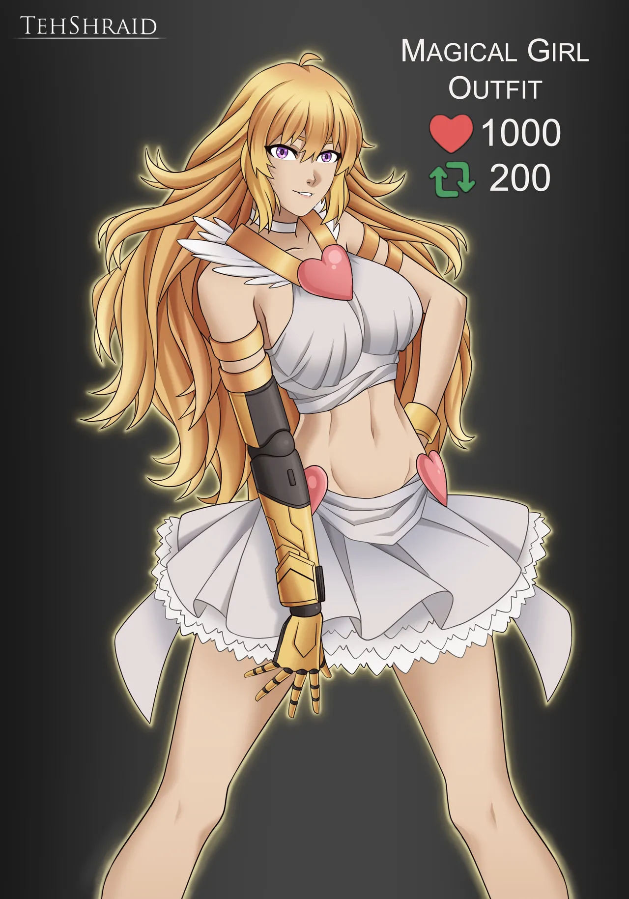 RWBY Yang Cosplay Game page 3 full