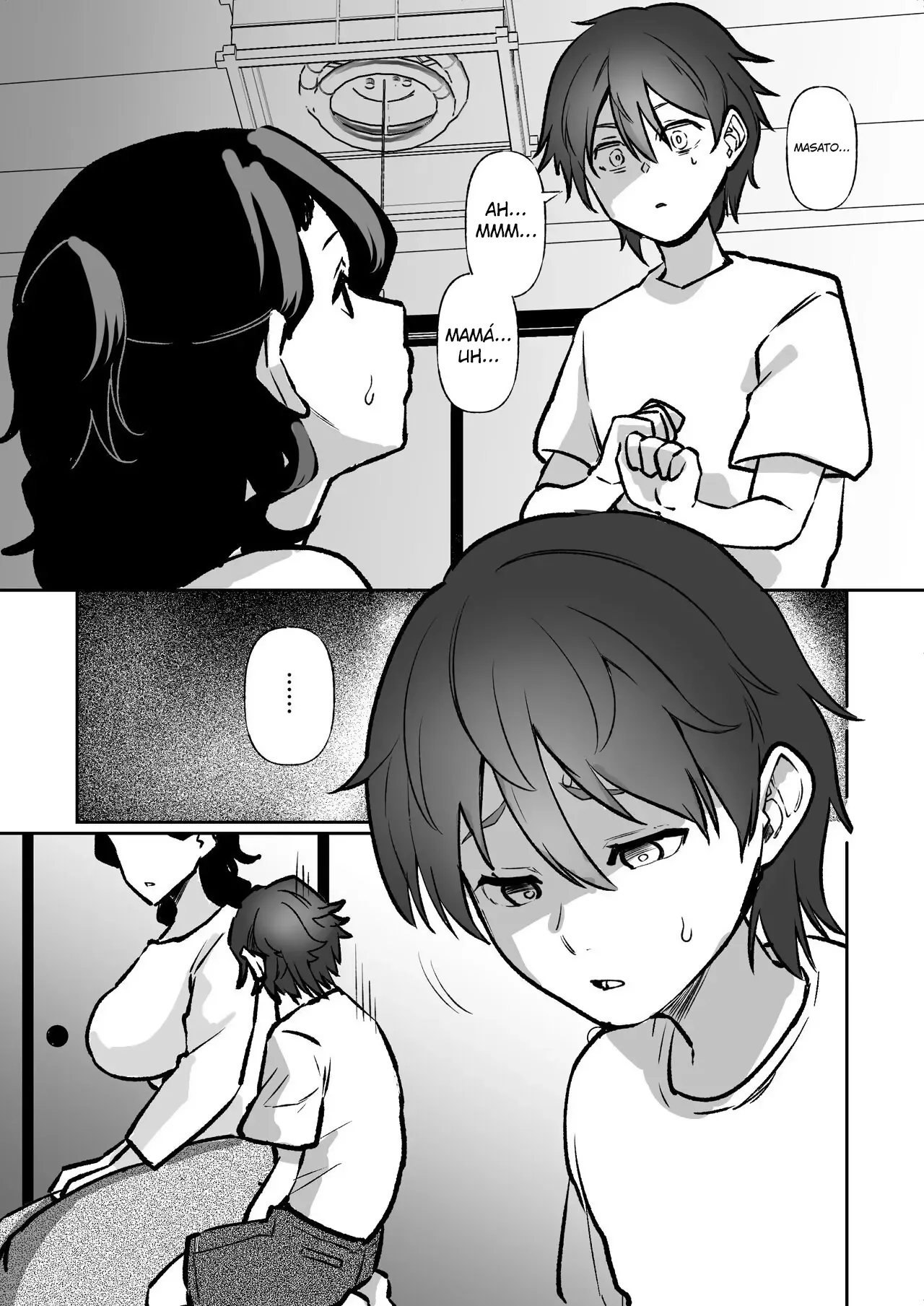 Kioku no Bus-tei de -Musuko to Ochiru Yoru-  | La Noche que me Entregué a mi Hijo en la Parada del Bus page 9 full