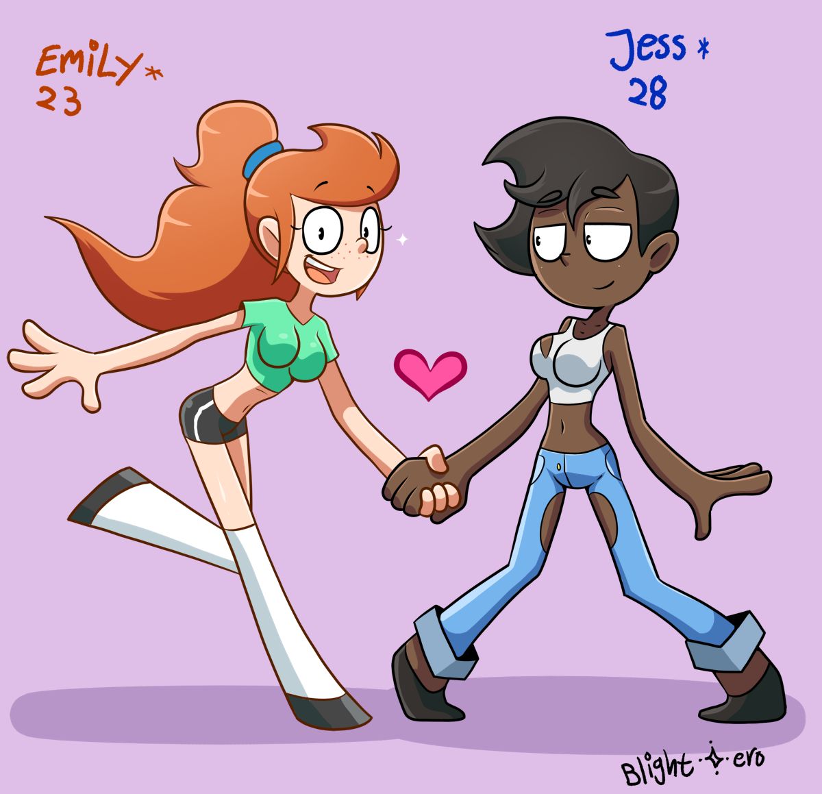 Emily & Jess page 1 full