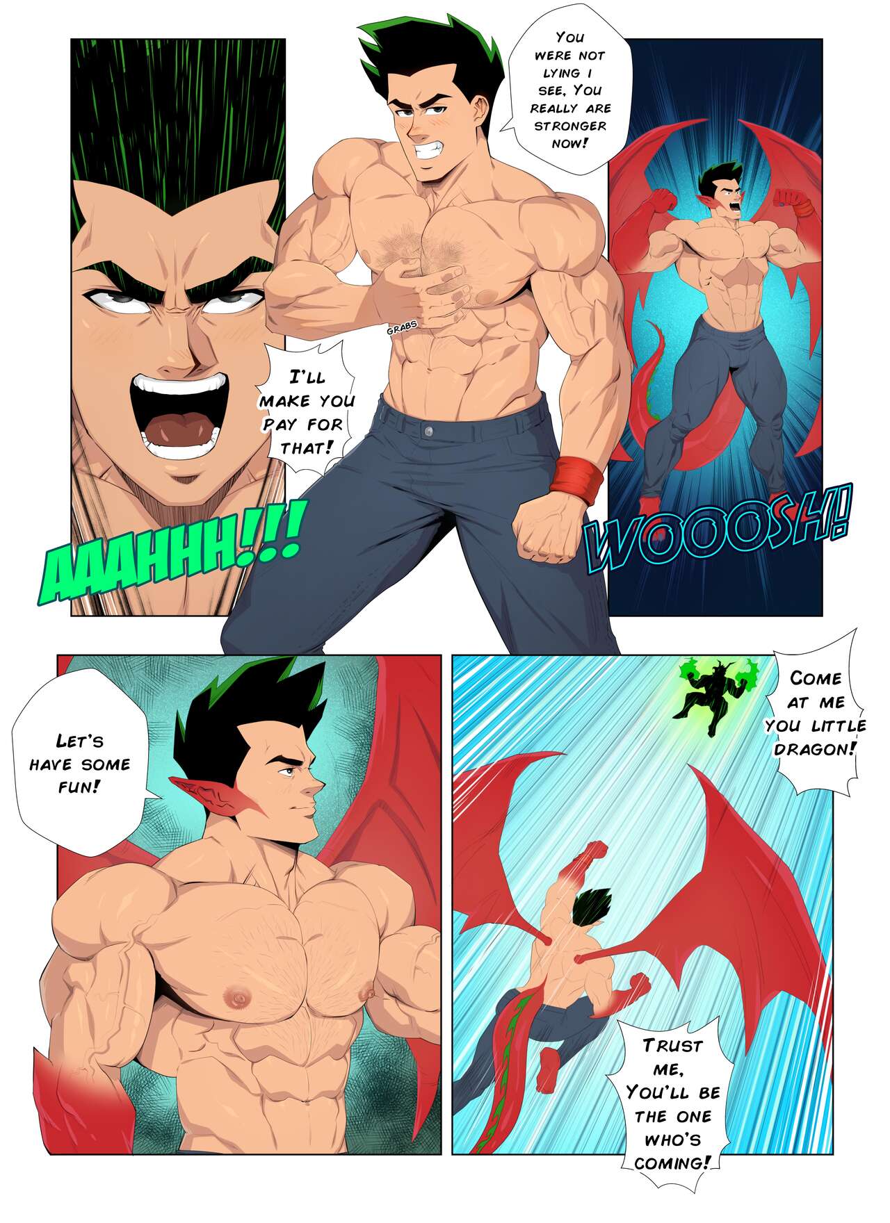 Jake Long Comic page 8 full