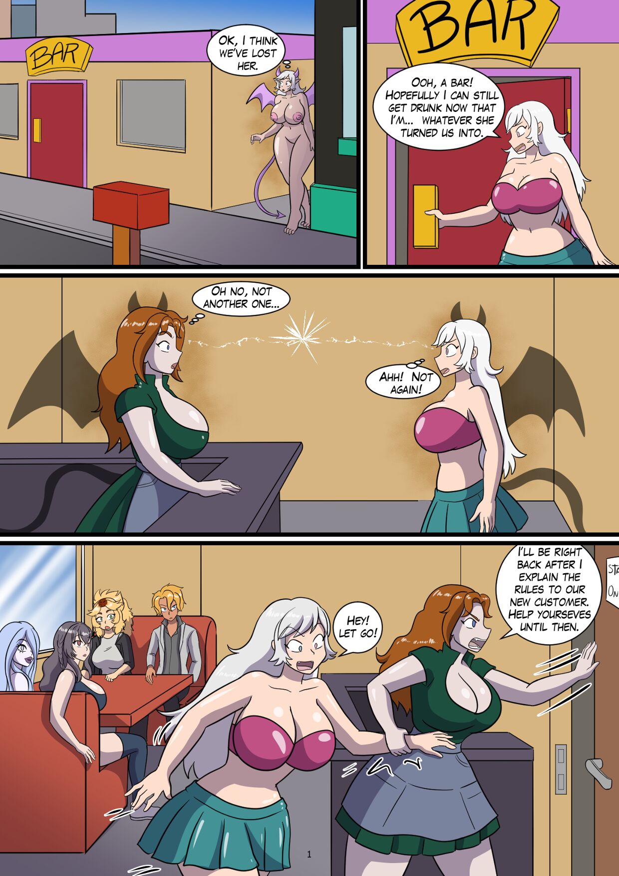 Tended by the Barmaid page 2 full