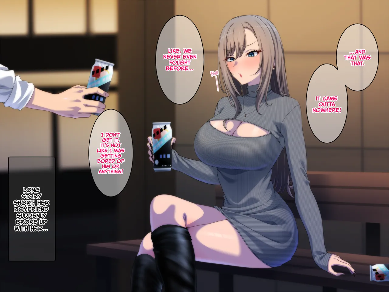Shitsuren Gal wa Ore no Chinpo de Shiawase ni naru. | The Heartbroken Gyaru Finds Happiness in My Cock page 9 full
