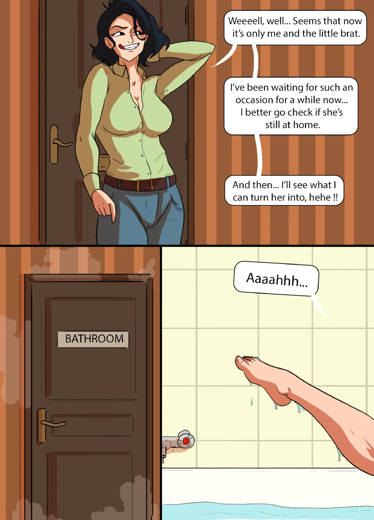 Dad isn't Home CookingOscar page 3 full