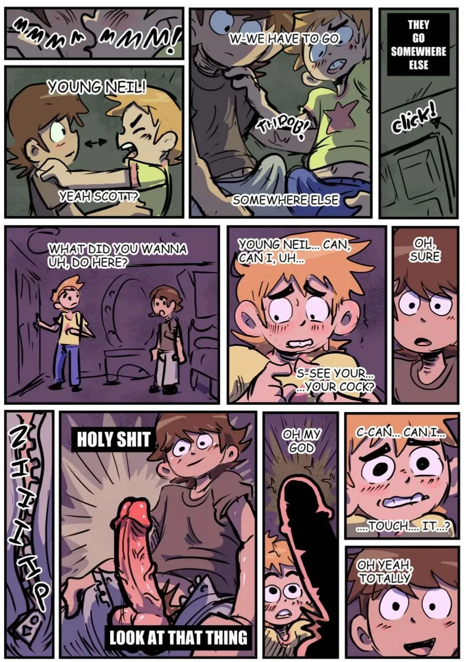 Scott Pilgrim vs. Big Neil page 5 full