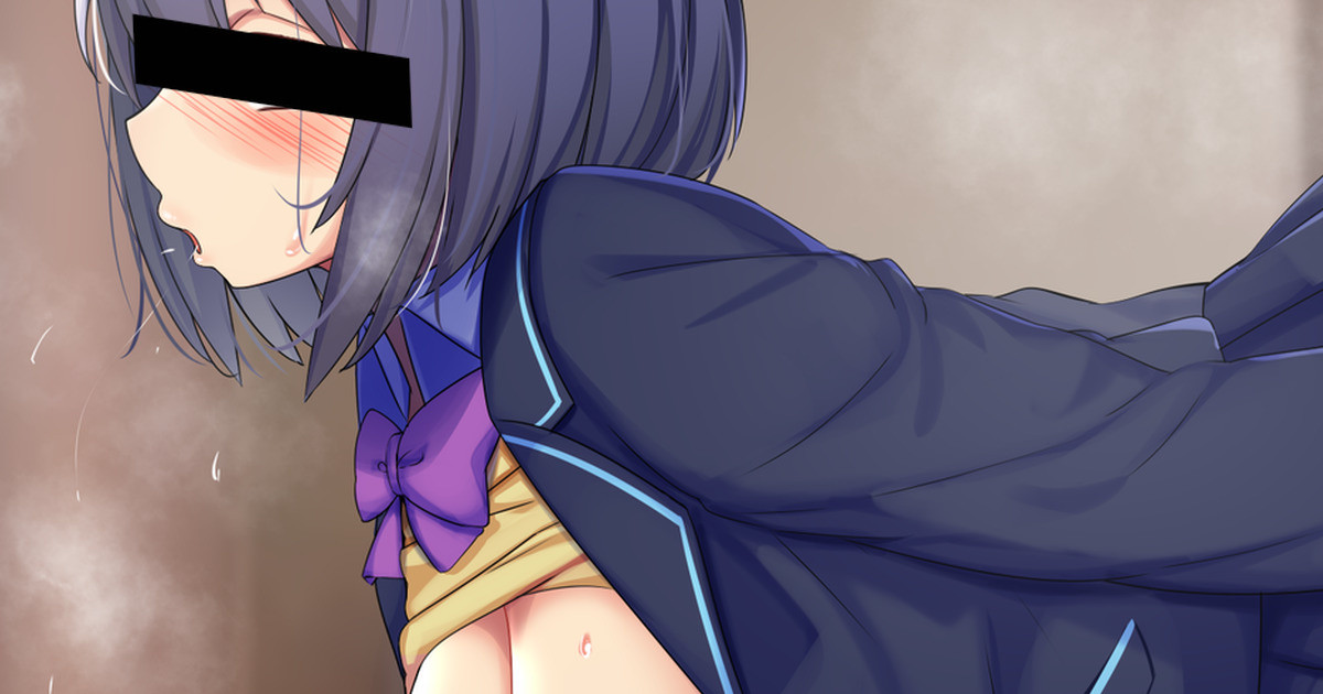憧れの先輩と二人きりの空間で我慢できずにち〇ぽ挿入 page 1 full