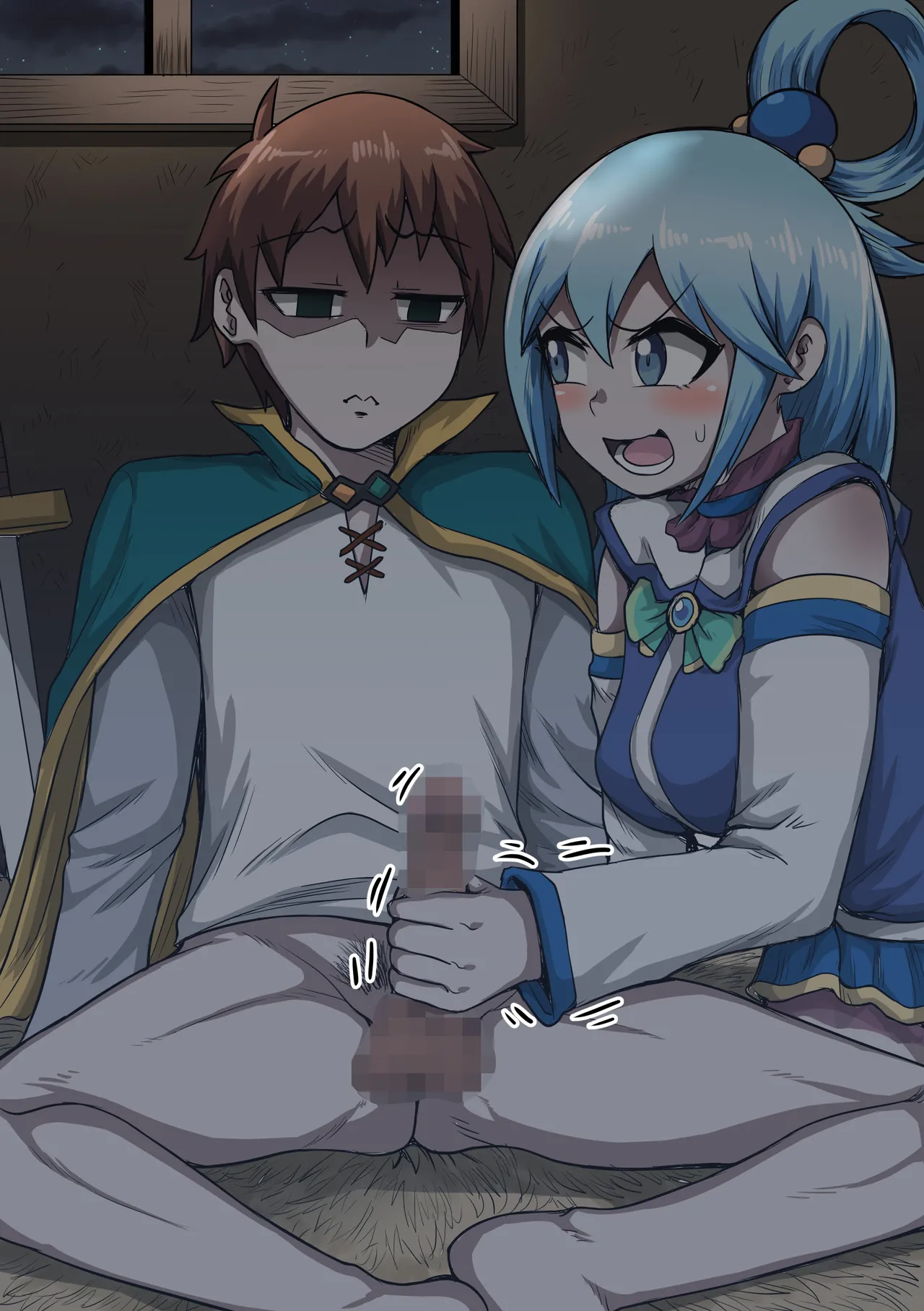 手ゴキが下手すぎるアクア様… page 2 full