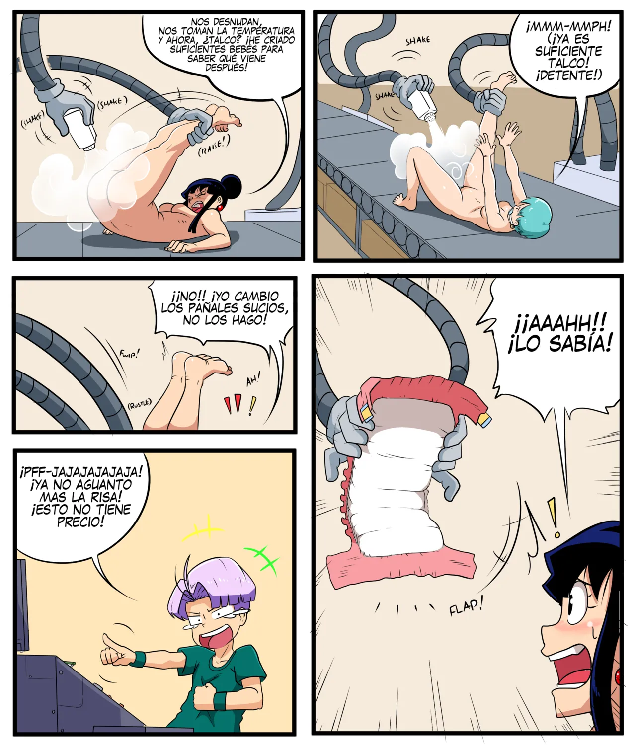 DBZ Moms Vs. The Diaper Machine page 7 full
