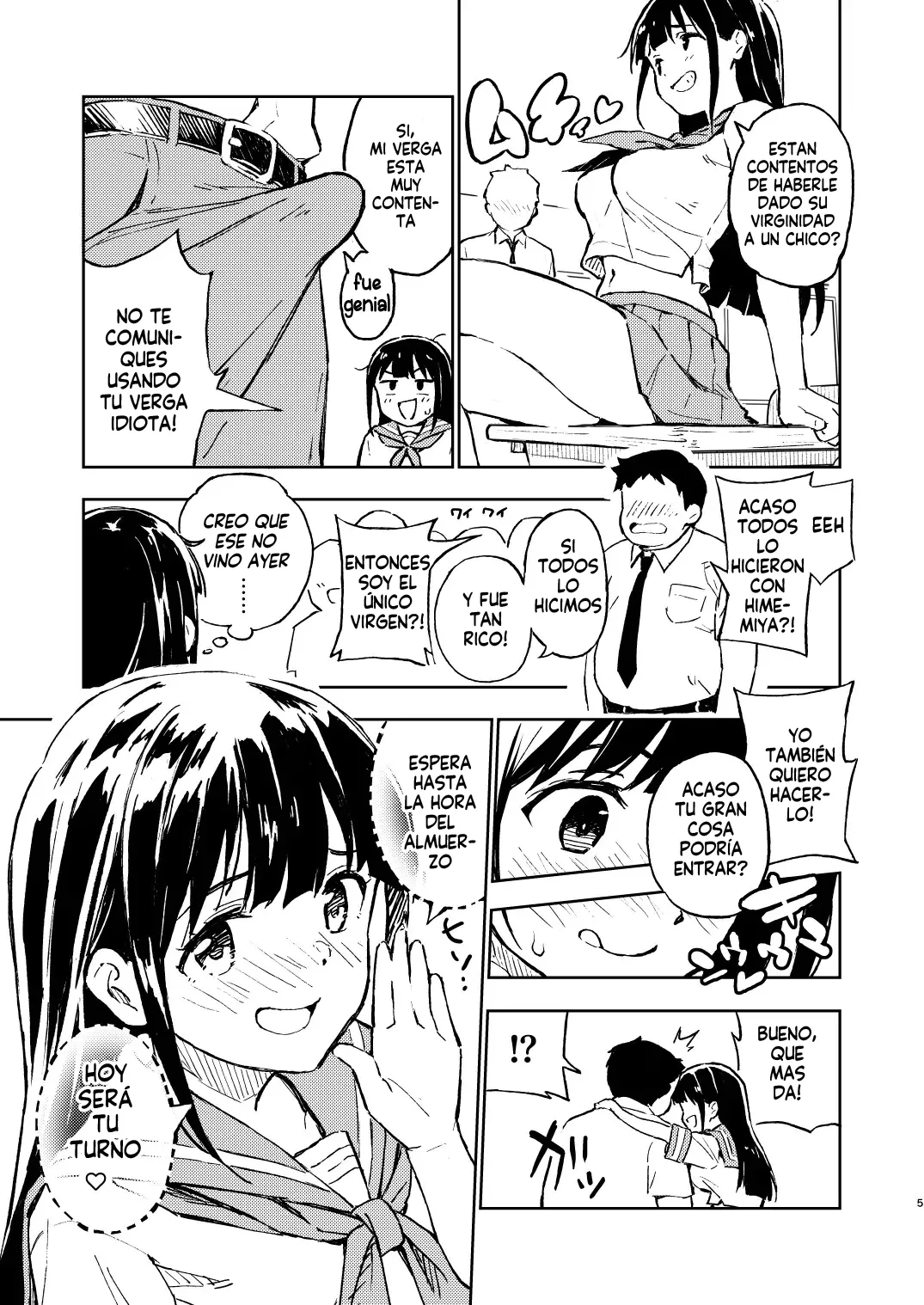 1-kagetsu Ninshin Shinakereba Otoko ni Modoreru Hanashi 2| Si no te embarazas en 1 mes podras volver a ser hombre Cap.2 page 5 full