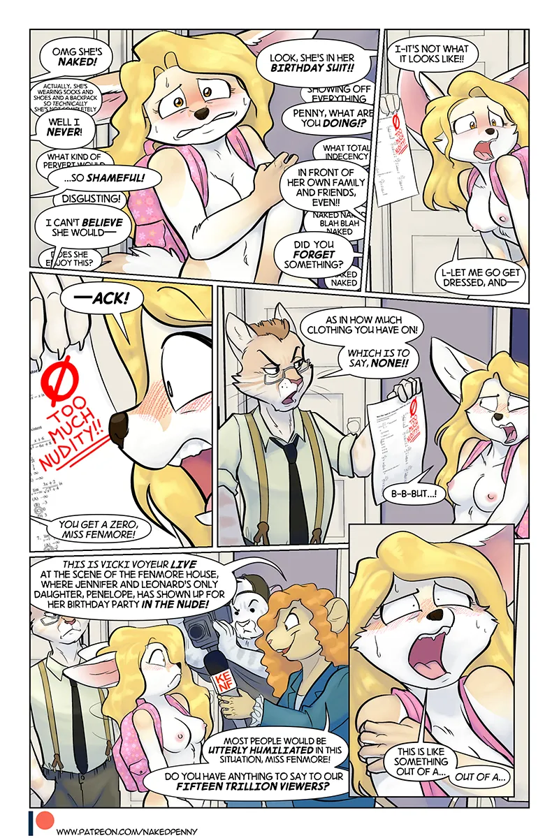 Naked Penny - Full Chapter 1 page 8 full