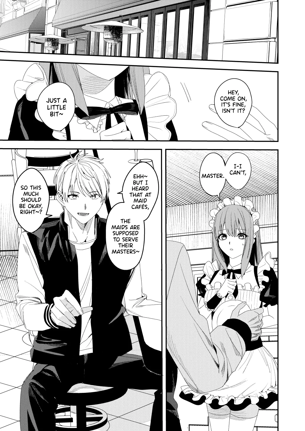 Sekuhara Kyaku wa Maid ni shite Gohoushi Saseyo | Harasser Turned Maid Is Made to Service page 2 full
