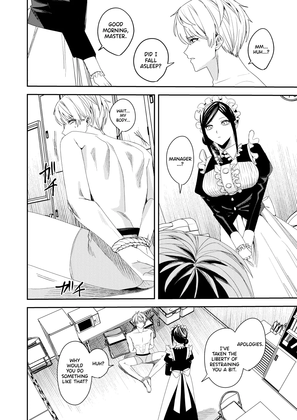 Sekuhara Kyaku wa Maid ni shite Gohoushi Saseyo | Harasser Turned Maid Is Made to Service page 5 full