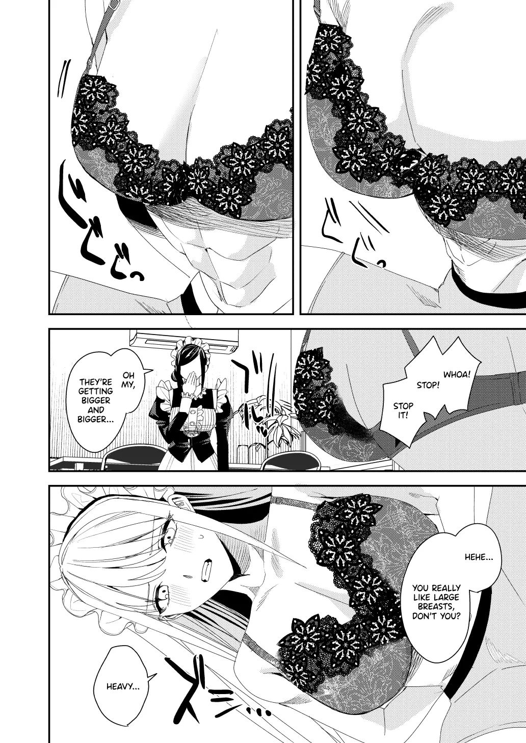 Sekuhara Kyaku wa Maid ni shite Gohoushi Saseyo | Harasser Turned Maid Is Made to Service page 9 full