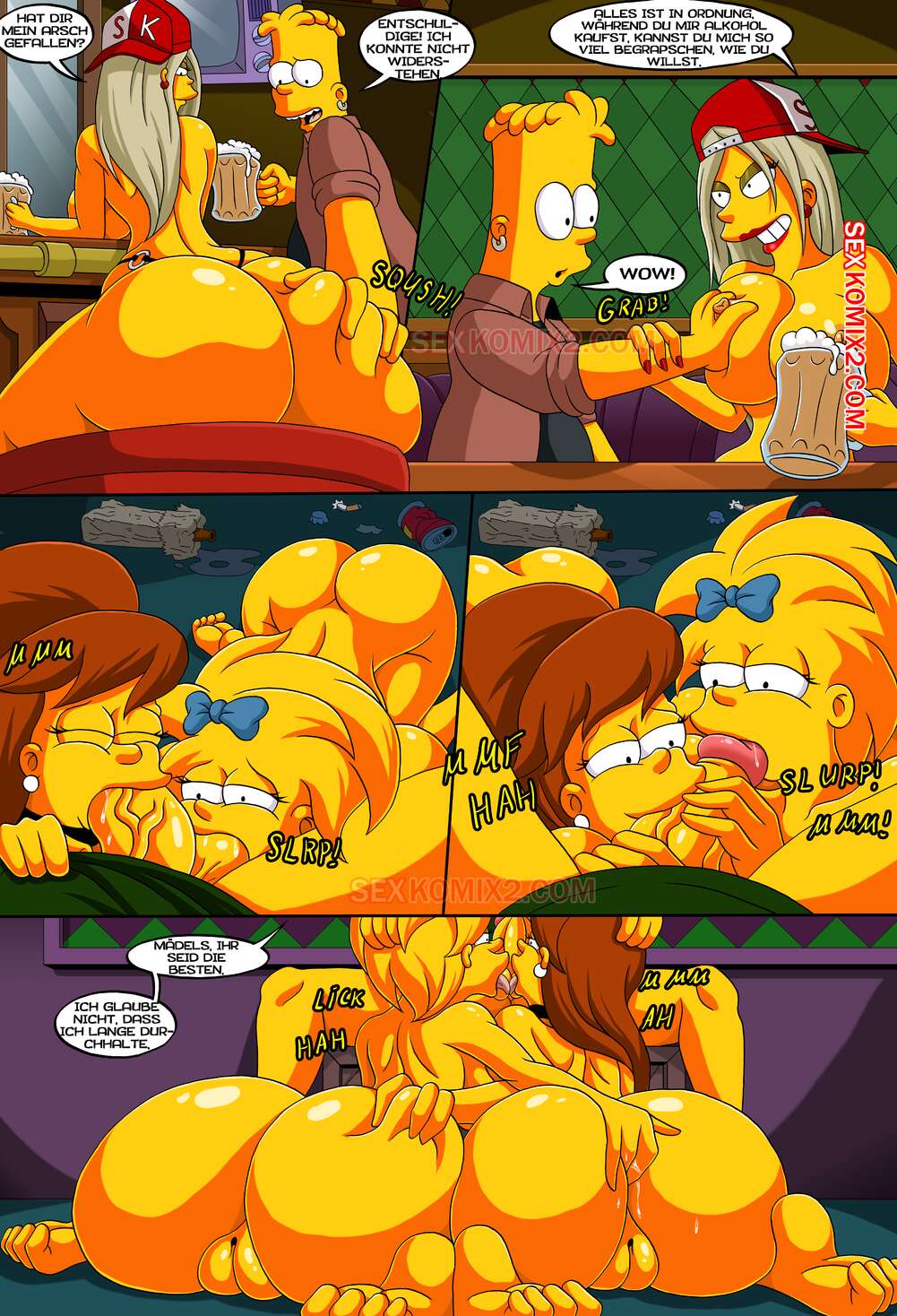 Simpsons. Abenteuer von Anastasia. Teil 2. Treffen Sie mich Springfield. by sexkomix2.com page 8 full