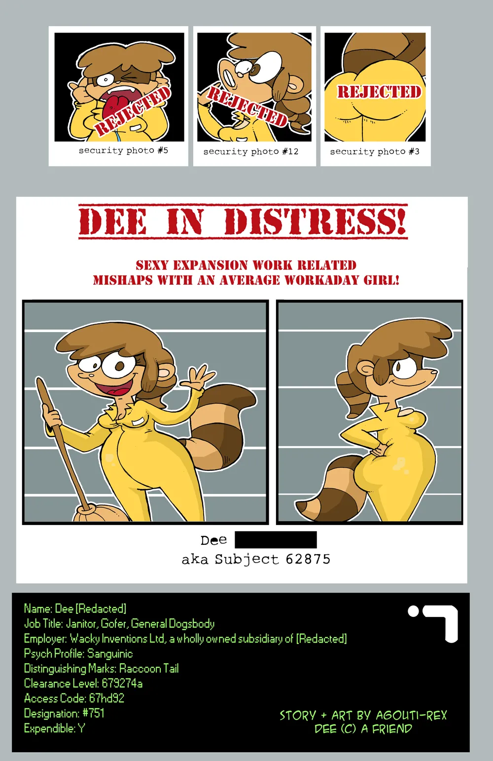 Dee in Distress page 1 full