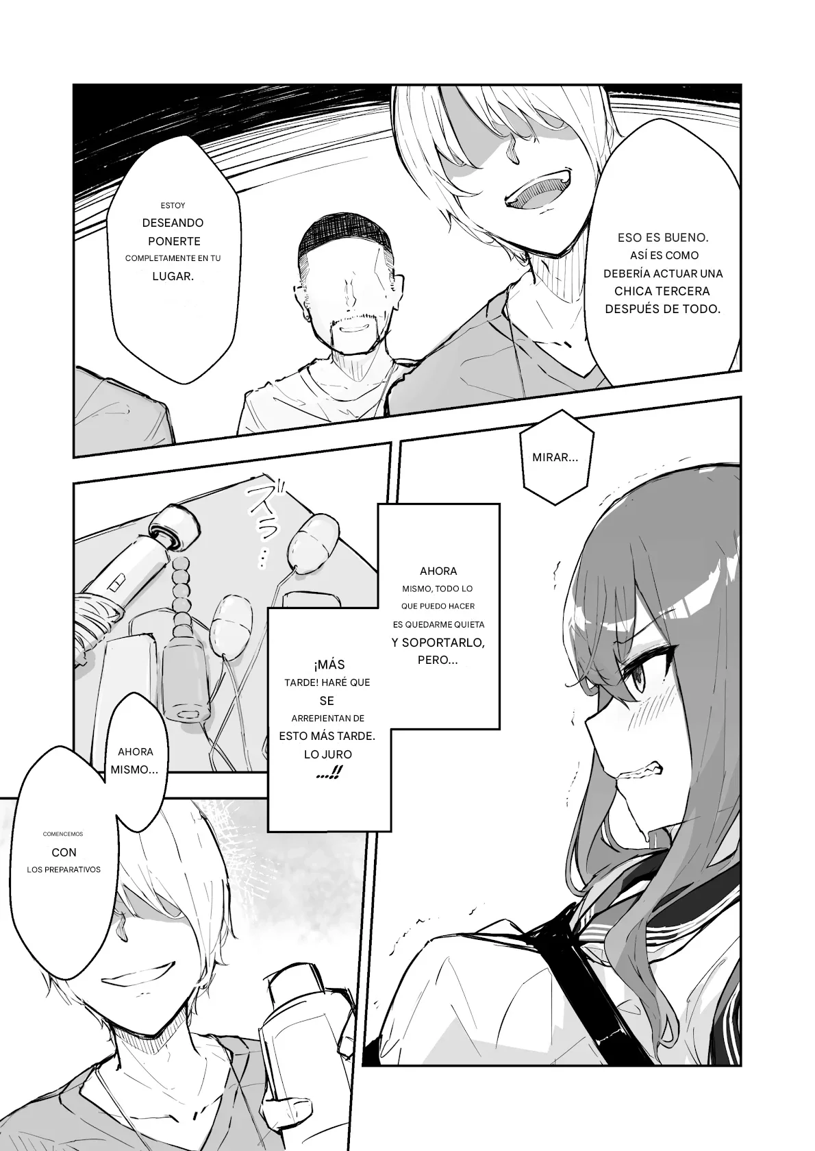 JK Kuppuku Kousoku 2 ~Aikidou Shoujo ga Maketa Hi~ | Restricción y Sometimiento de una JK 2 ~El Día en que la Chica de Aikido Perdió~ page 5 full