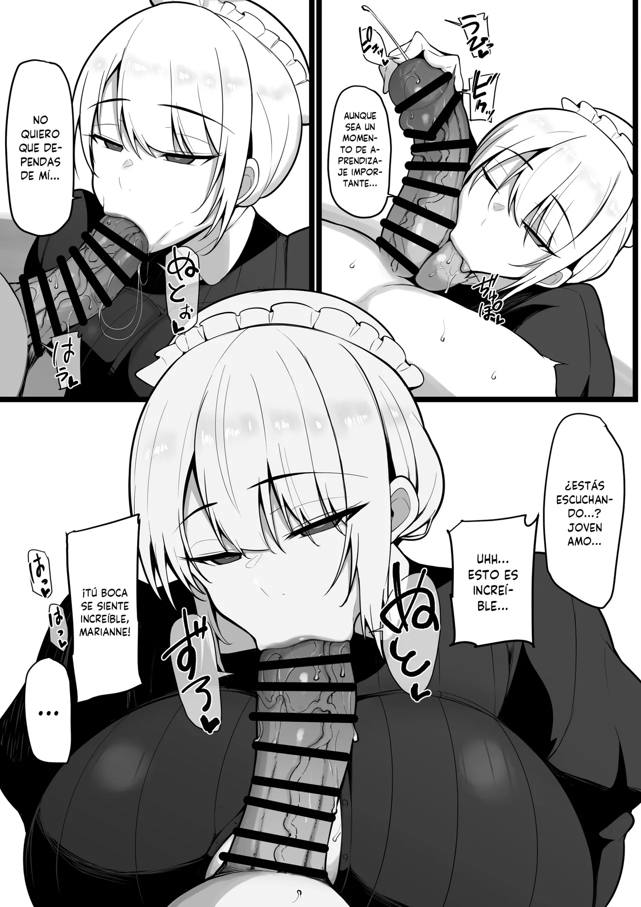 Kono Watashi ga Chinpo ga Rippa na dake ga Torie no Ochikobore Waka-sama Nanka ni Otosareru Wake ga Arimasen. | ¡No Hay Manera de que Alguien Como yo Caiga Ante un Joven Amo Fracasado Cuyo Único Mérito es Tener un Pene Impresionante! page 10 full
