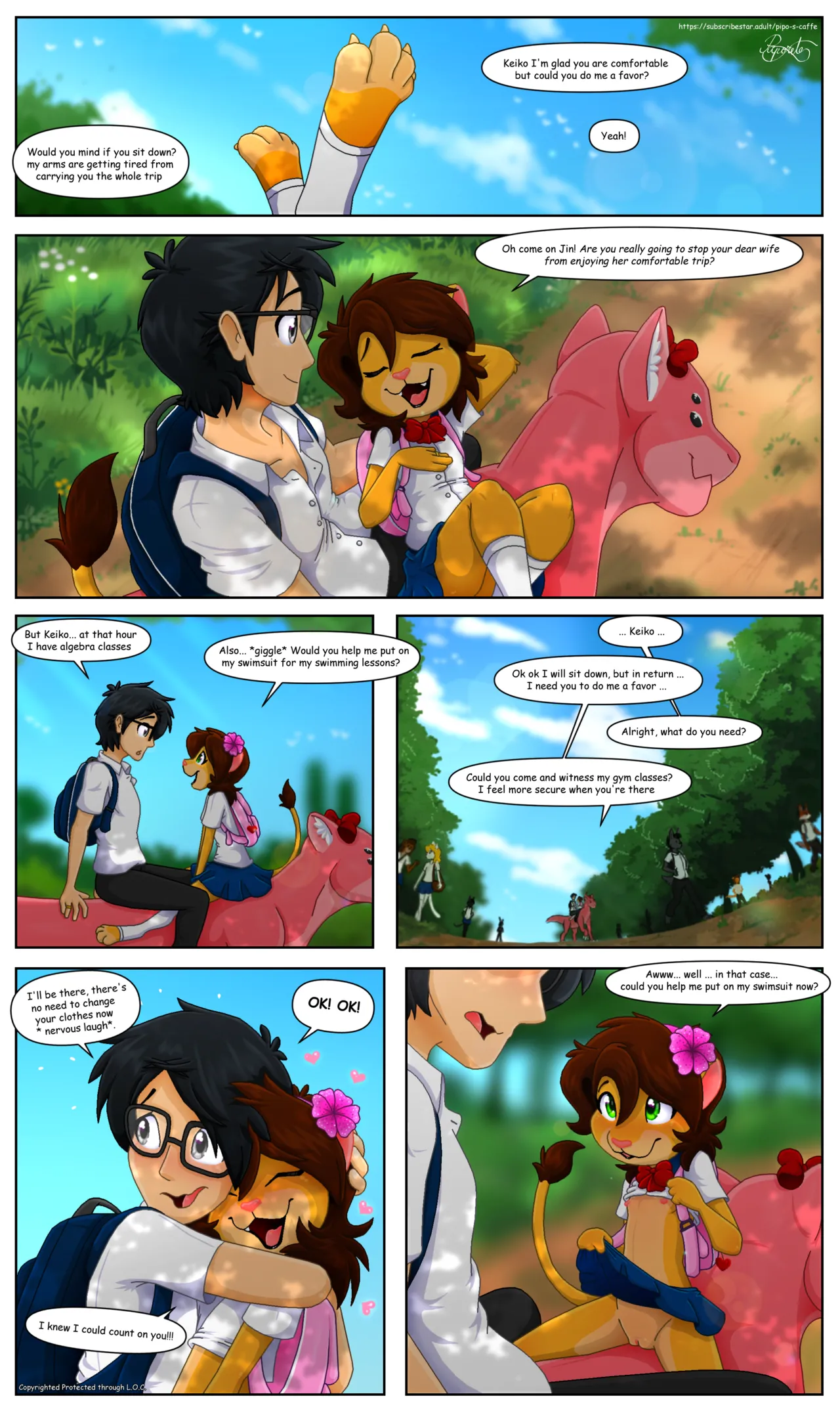 Keiko and Jin - Book 2 page 6 full