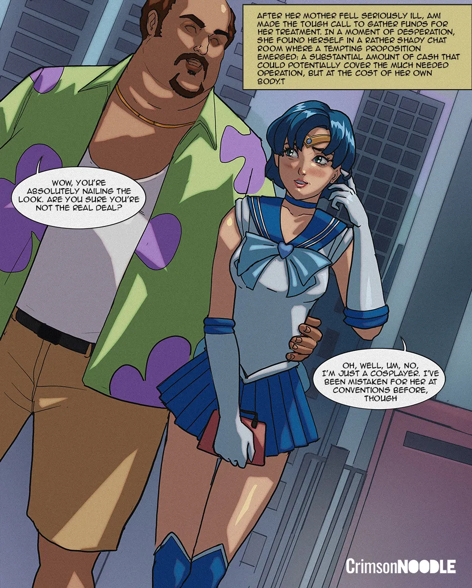 Sailor Mercury  - hiatus page 1 full