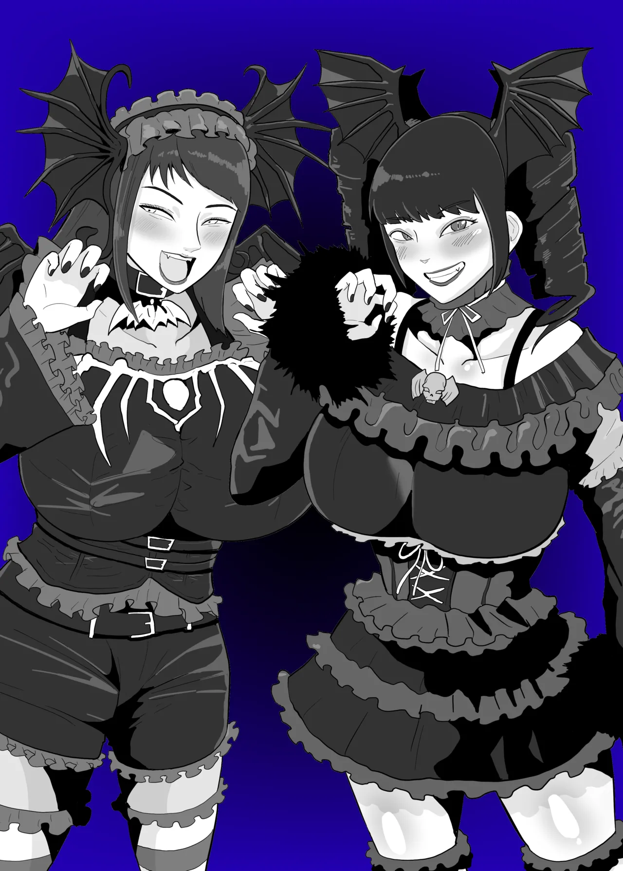 Nai to Mea in Halloween page 1 full