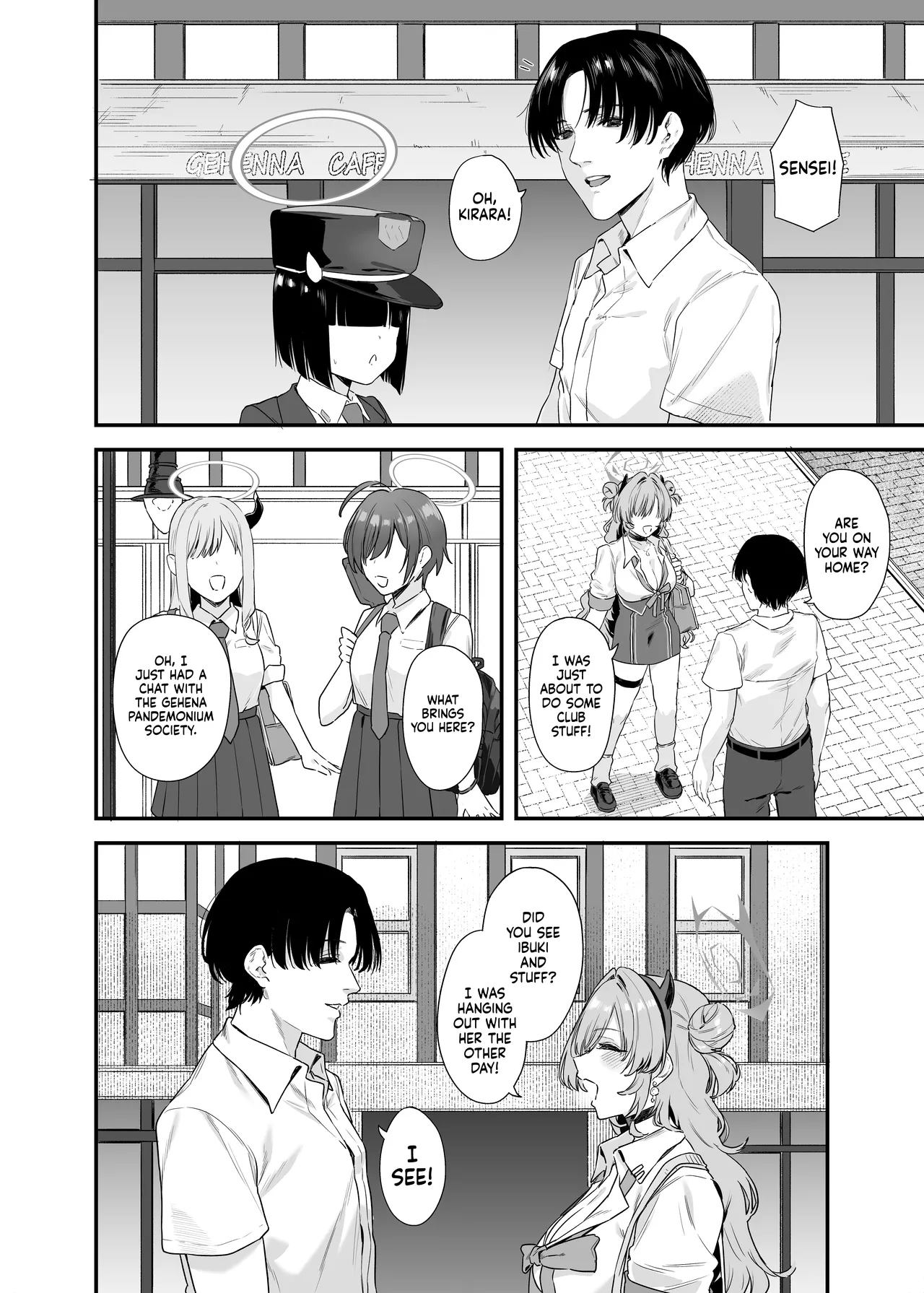 Yozakura ni Ochite ー Falling for Kirara page 3 full