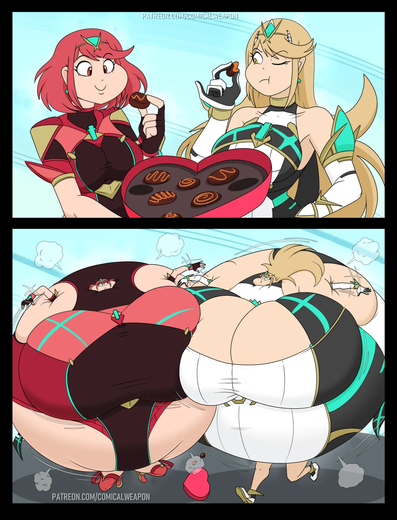 Love for All - Pyra & Mythra + Korsica & Peppermint page 2 full