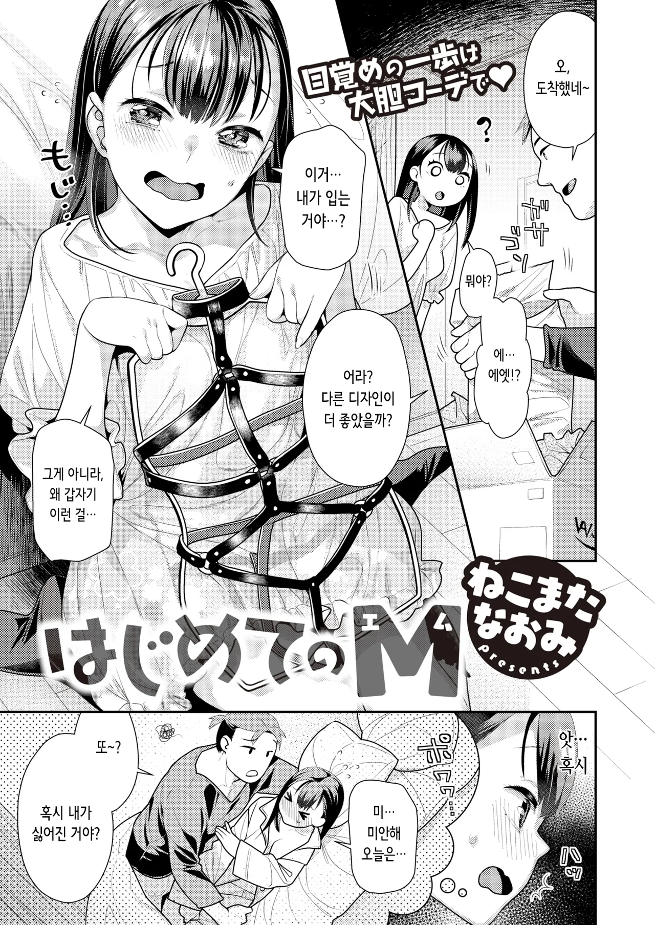 Hajimete no M | 처음의 M page 1 full
