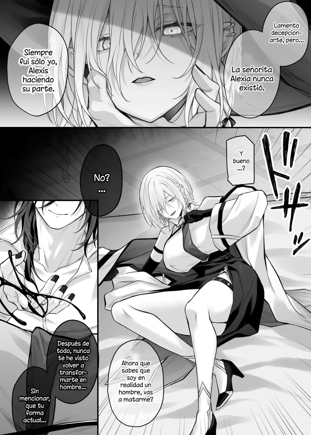 Juketsu no Majo Alexia wa Mou Otoko ni Modorenai | Alexia, la Bruja de la Sangre Maldita, ya no Puede Volver a ser Hombre page 9 full